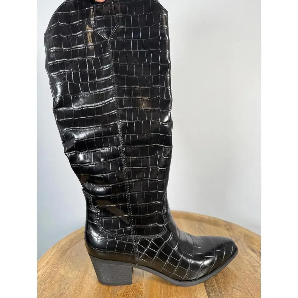 Sun + Stone Women's Dollyy Pointed-Toe Western Boots Size 5.5 NWOB